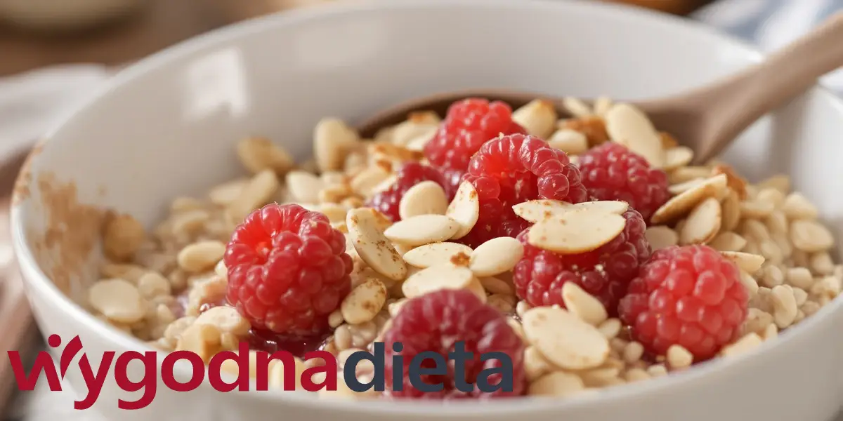 owsianka z owocami i orzechami