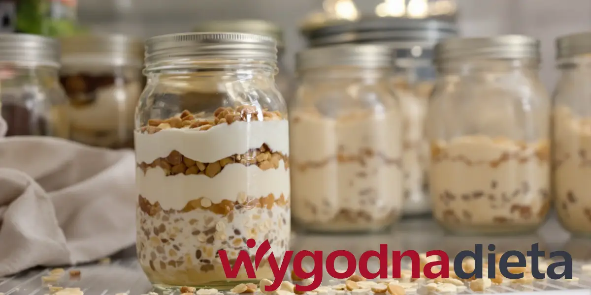 owsianka nocna w słoiku 