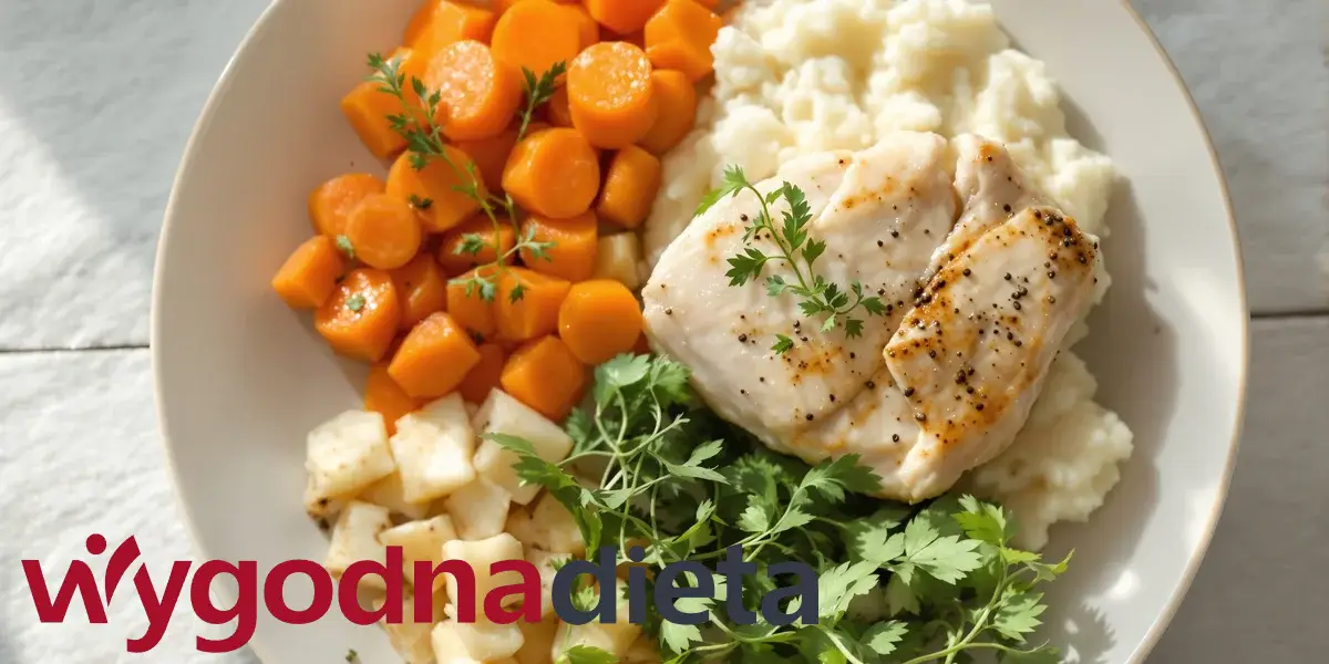 posiłek na diecie niskowęglowodanowej