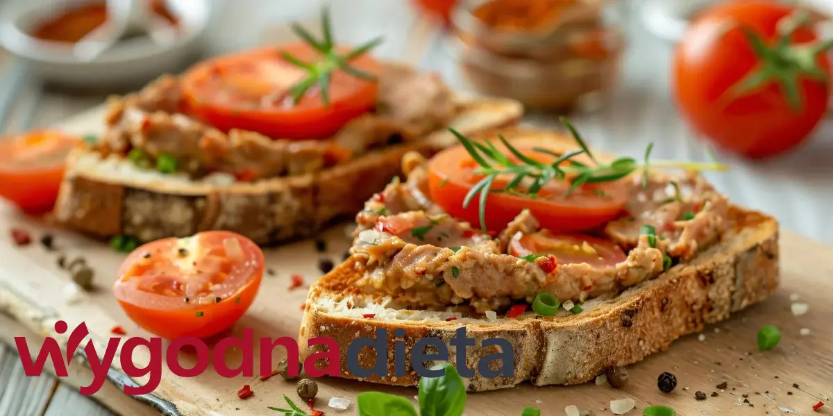 kanapki z pasztetem z soczewicy