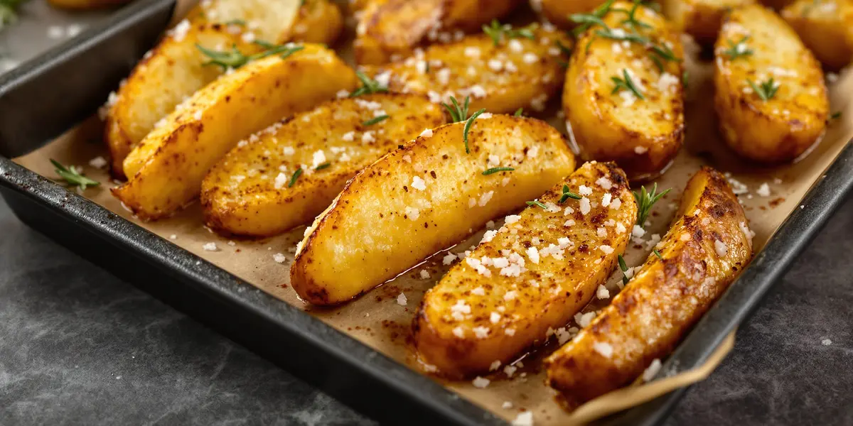 pieczone frytki z piekarnika