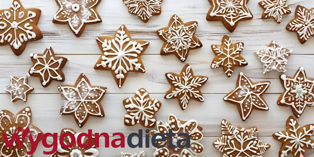 świąteczne pierniczki w kształcie gwiazdek