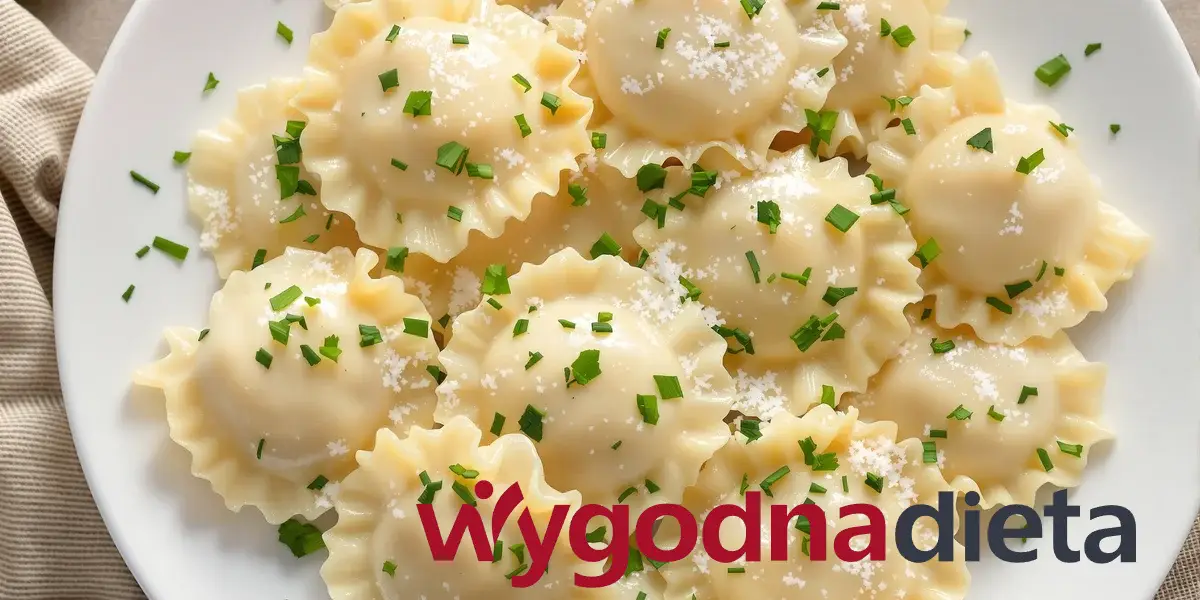 pierogi ruskie bez okrasy