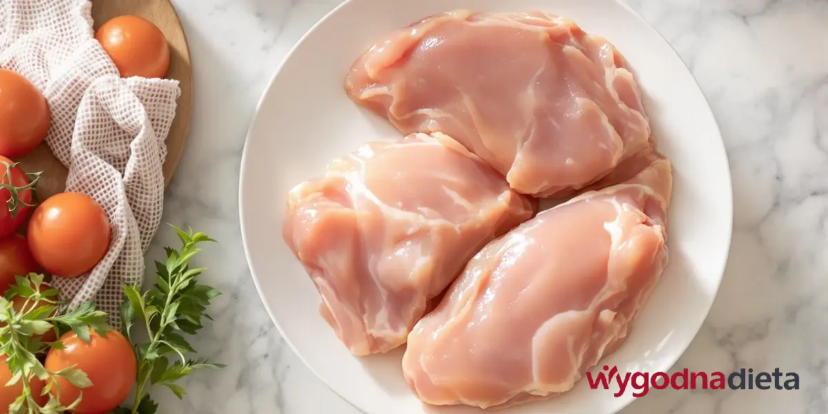 surowa pierś z kurczaka