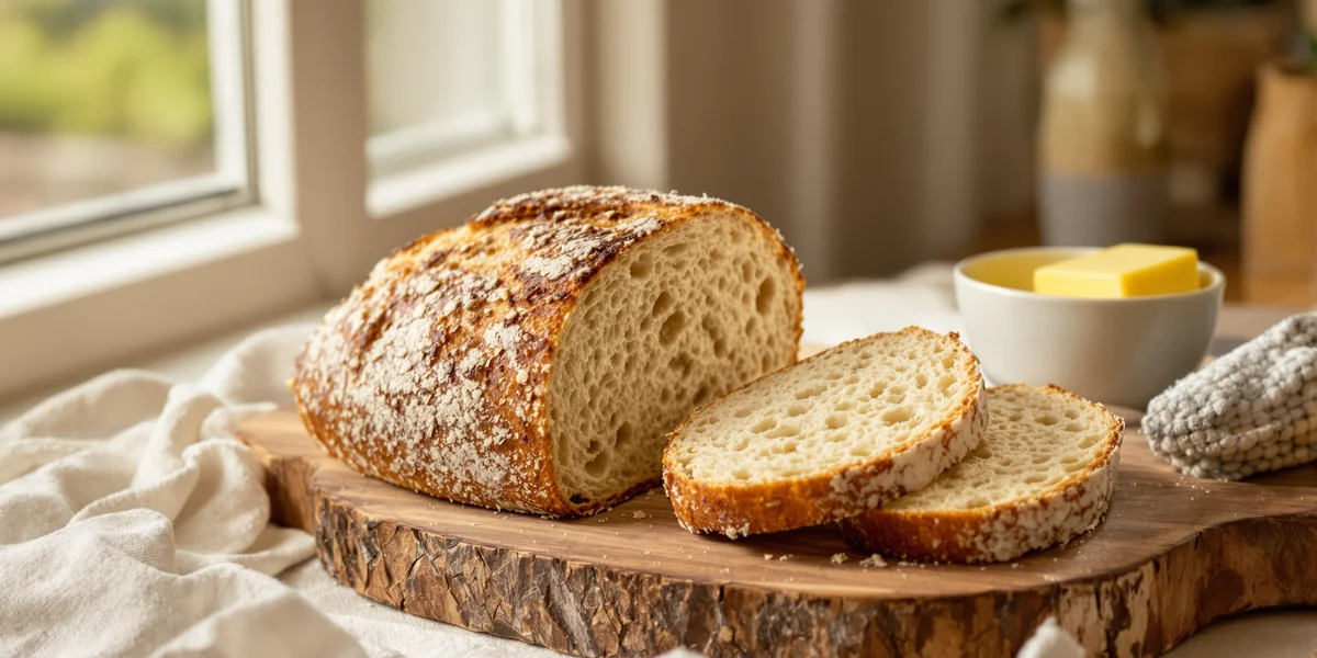 Pokrojony chleb pełnoziarnisty na desce