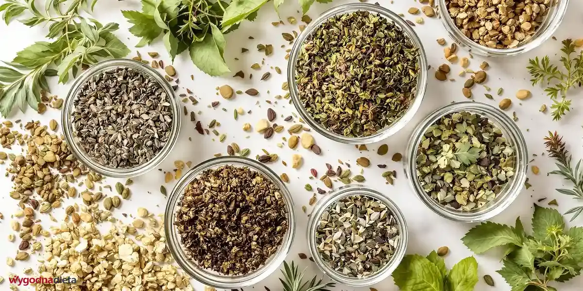 suszone oregano i bazylia