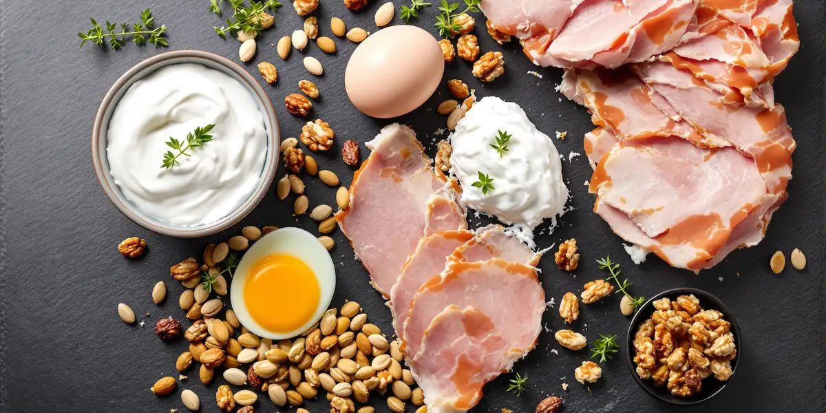 przykłady różnych źródeł białka