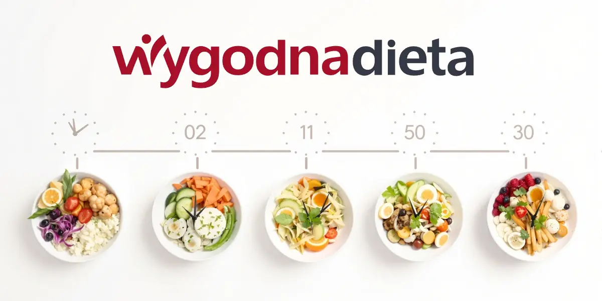 posiłki o regularnych godzinach