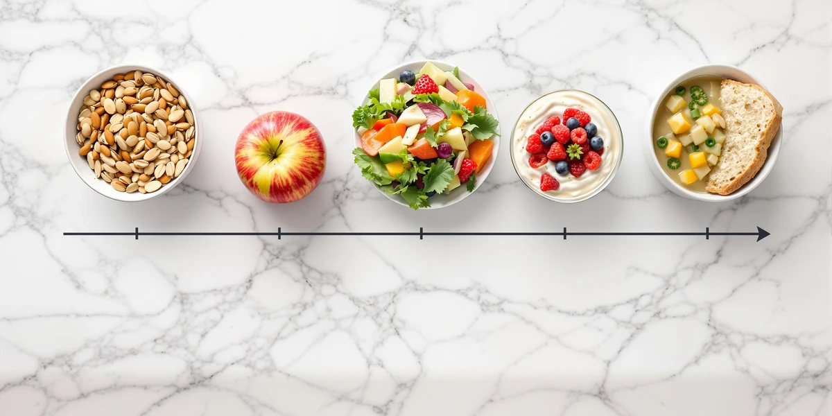 pięć posiłków w ciągu dnia