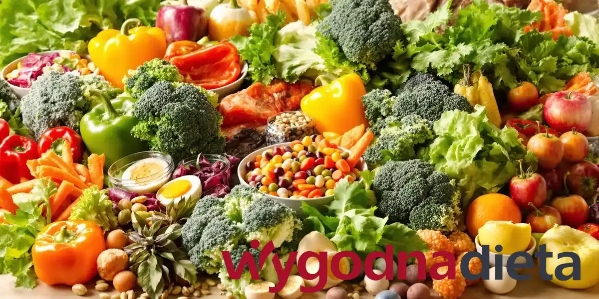 warzywa i owoce na blacie kuchennym