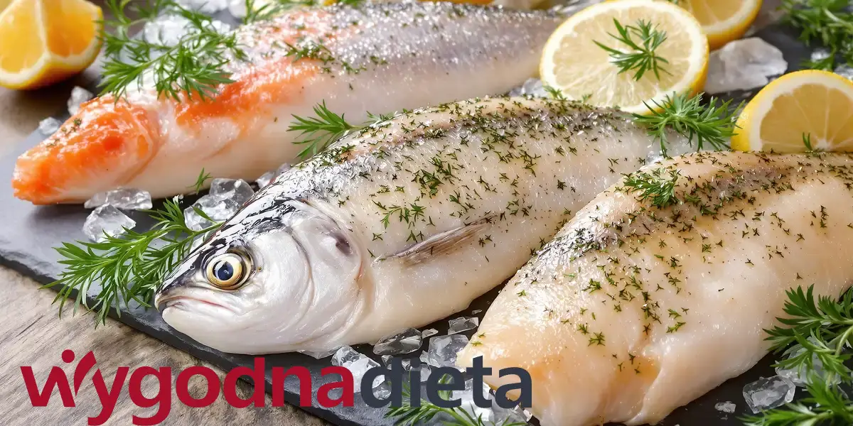 chude ryby na wigilijnym stole