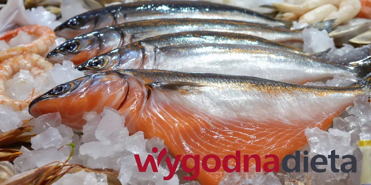 tłuste ryby i owoce morza