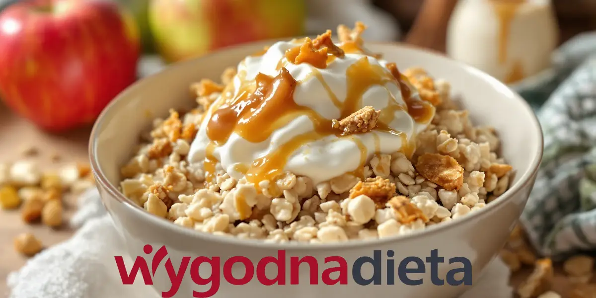 owsianka jabłkowa na zimno