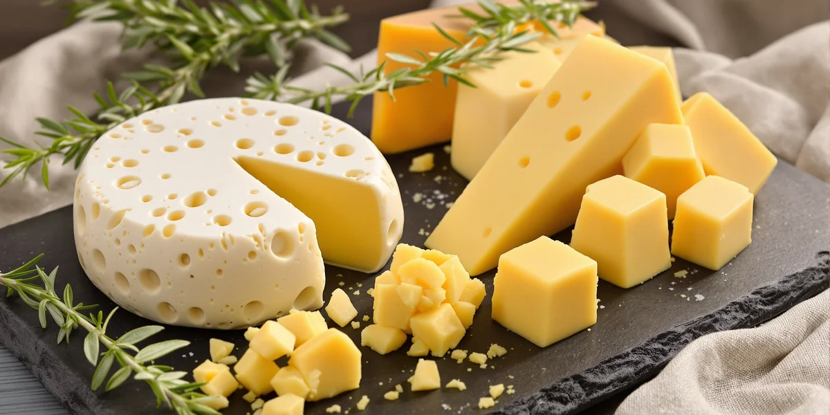 Sery żółte z rozmarynem na łupku