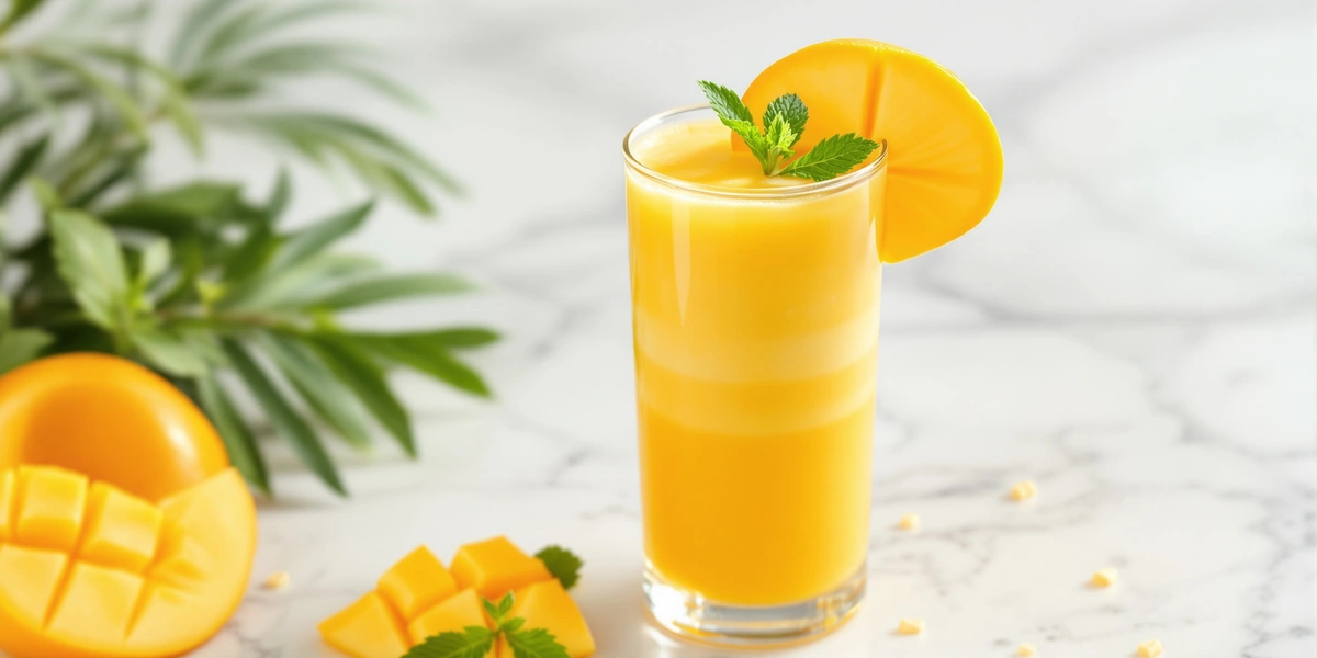 smoothie z mango i kefiru