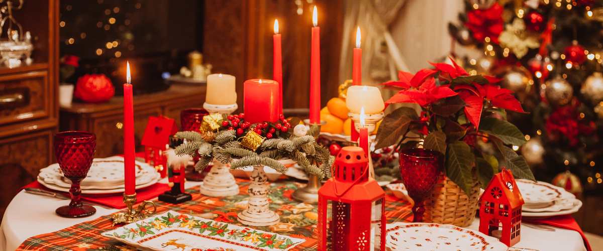 stół świąteczny - jak nie przytyć w święta