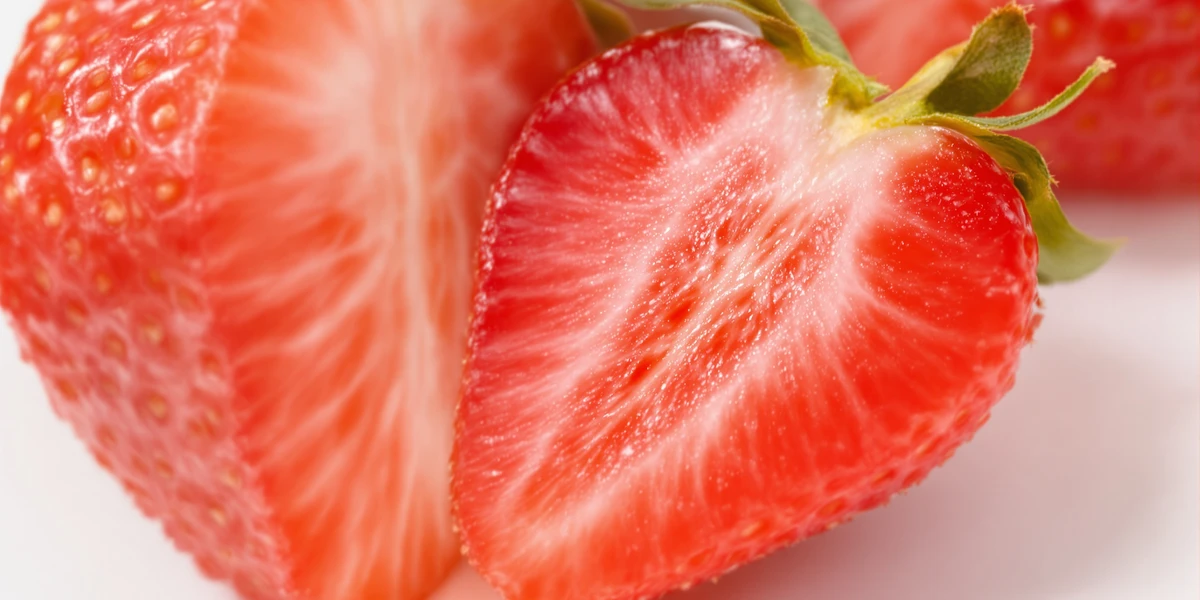 Świeże truskawki zbliżenie