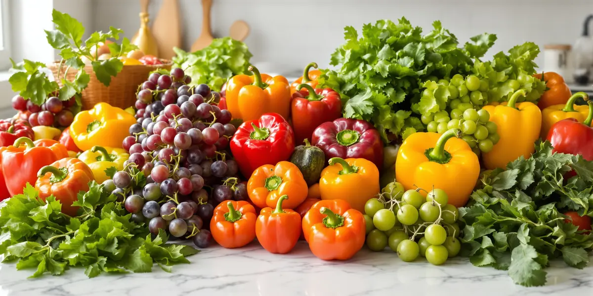 Świeże warzywa i owoce
