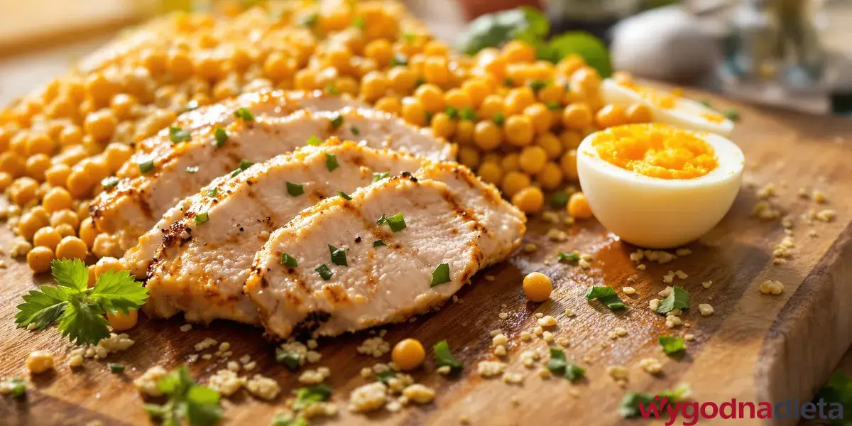 kurczak jajka na twardo