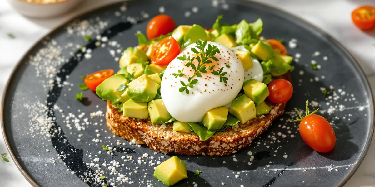 Tost z jajkiem i awokado