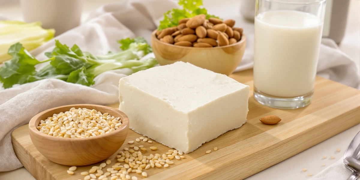 tofu, sezam i migdały