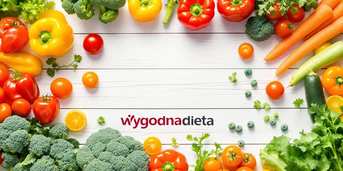 świeże warzywa na diecie bez glutenu i nabiału