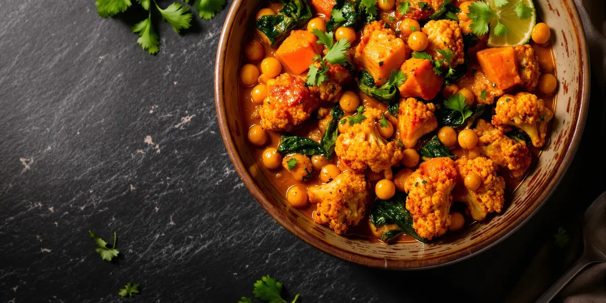 warzywne curry z berbere