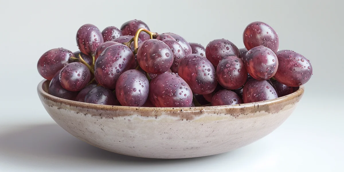 winogrona jako przykładowy posiłek w diecie 2200 kcal