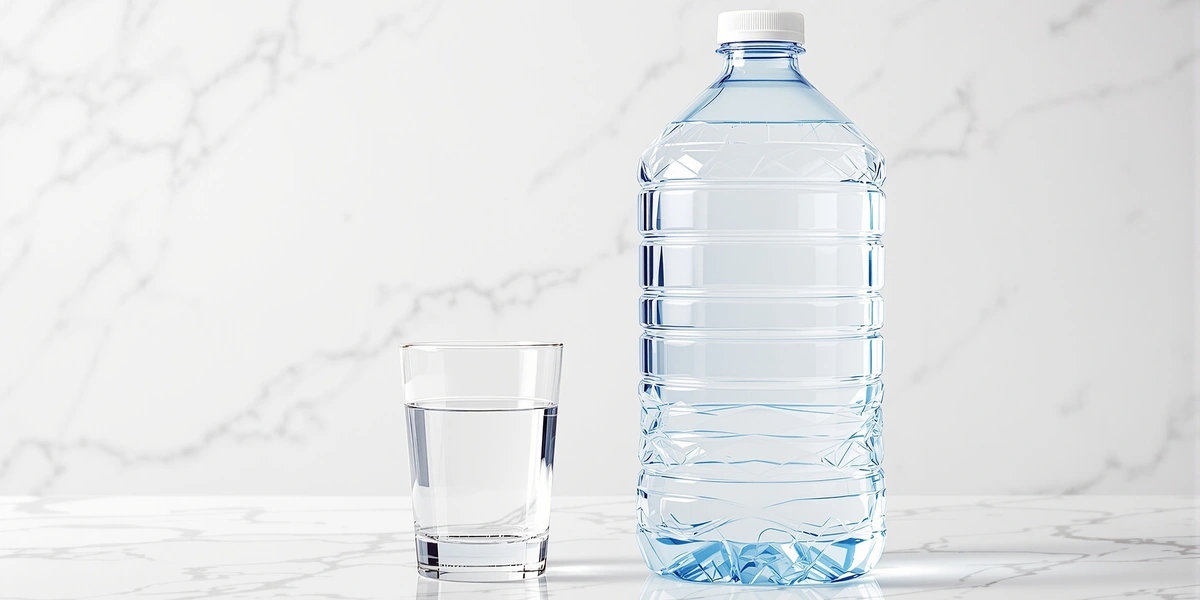 butelka niegazowanej wody