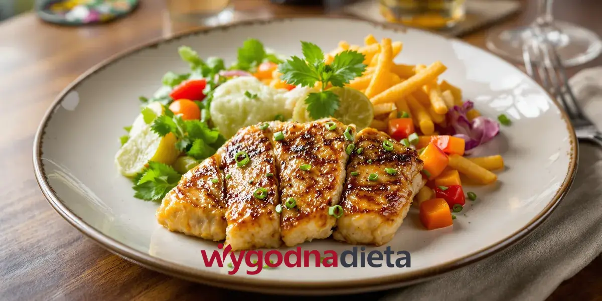 zbilansowany posiłek na diecie keto