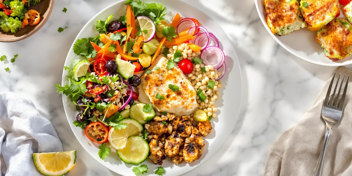 zbilansowany posiłek niskoglutenowy