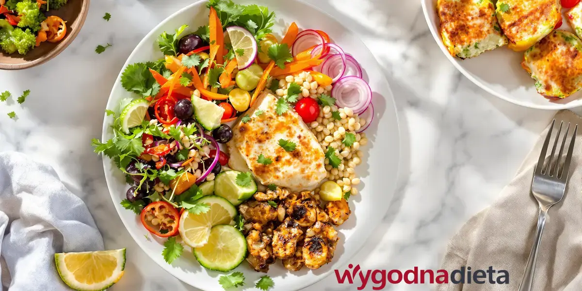 zbilansowany posiłek niskoglutenowy