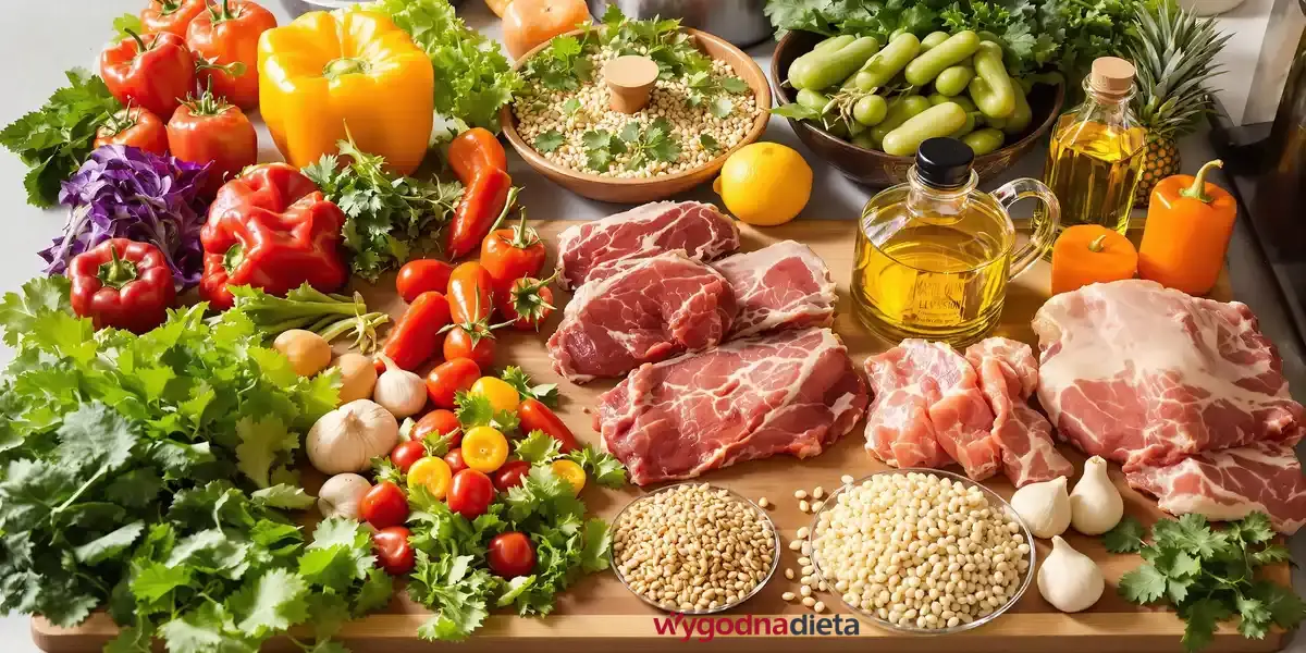 zdrowa żywność położona na blat