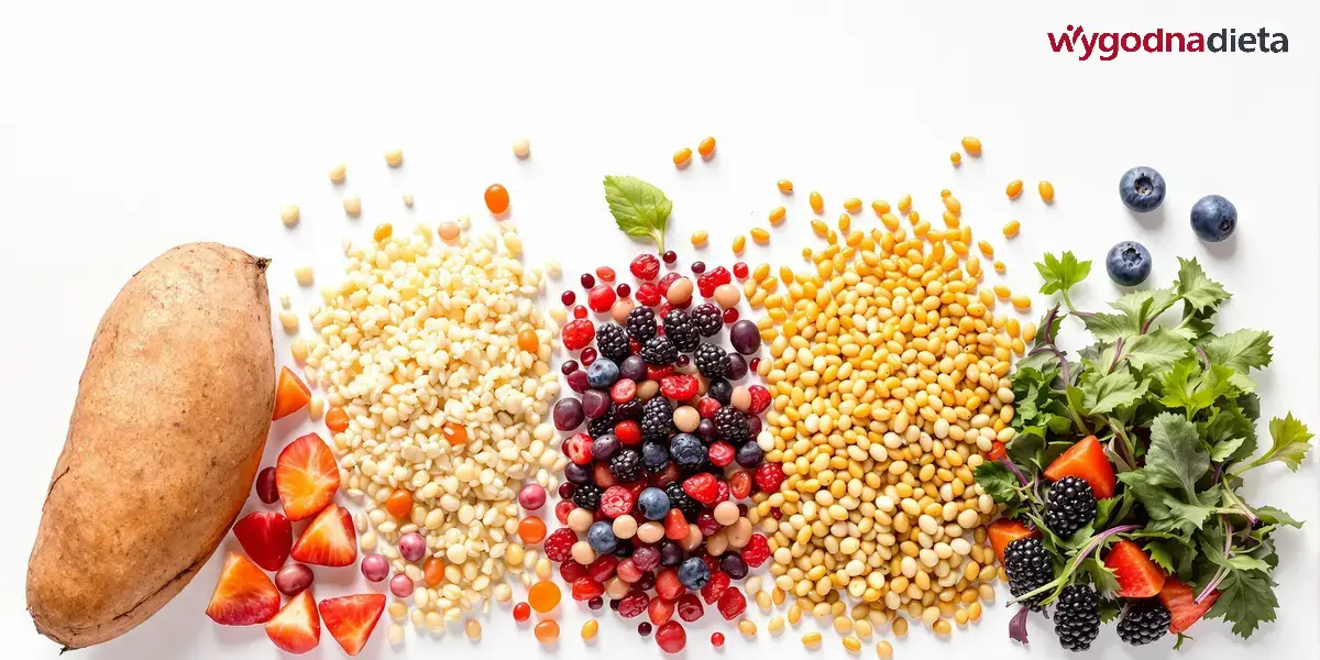 batat i owoce jagodowe