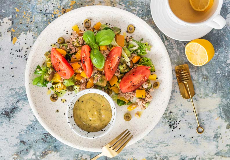 dietary catering with delivery to Krakow - an exemplary meal