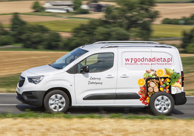 dostawa cateringu dietetycznego transportem chłodniczym
