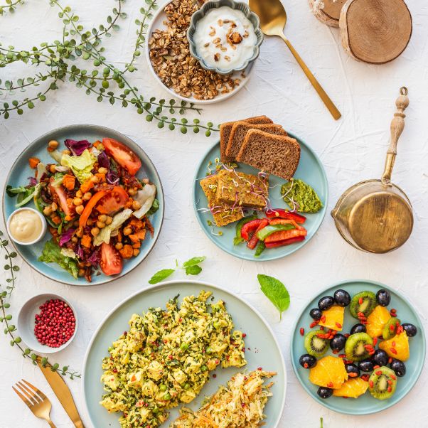 sample menu in an anti-cellulite box diet