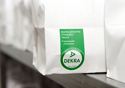 HACCP certificate regularly audited by DEKRA